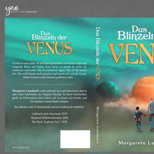 Book cover contest entry by Yna