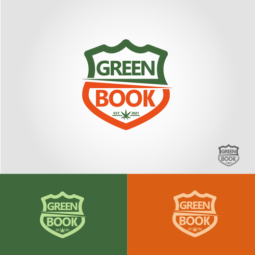 Green Book Design by DesignBelle ☑