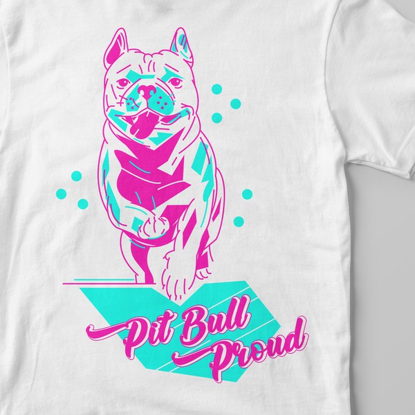 Design by drap titled "Pit Bull Proud"