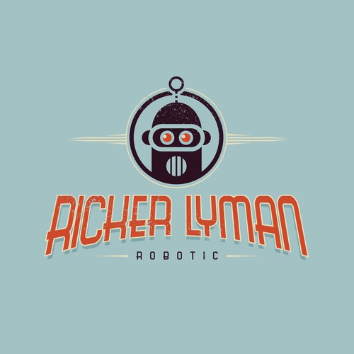 Design di Ricker Lyman Robotic needs a retro Atomic Age logo di TJCD