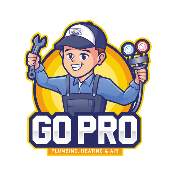 Design by Tkids_Std titled "Go Pro Plumbing, Heating & Air"