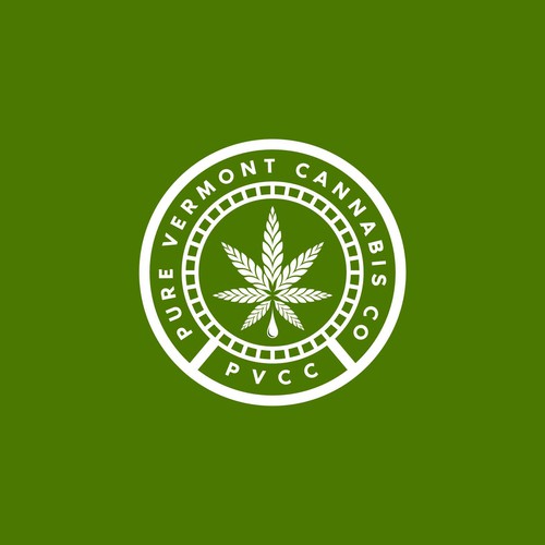 Cannabis Company Logo - Vermont, Organic Réalisé par The Last Hero™