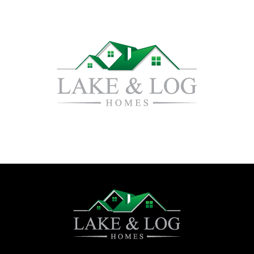 Creating a logo for Realtor representing lake & log homes to buyers ...