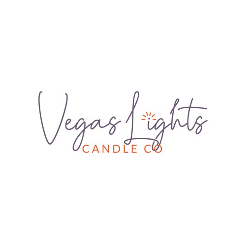 Design a modern fun logo for a candle company in Las Vegas Design by Kabelo Phofedi