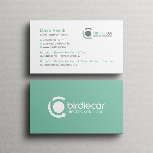 business card for company called birdie Design by Birendra Chandra Das