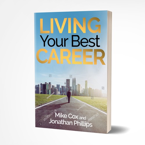 Design inspirational book cover for career-changing book Design by Adi Bustaman