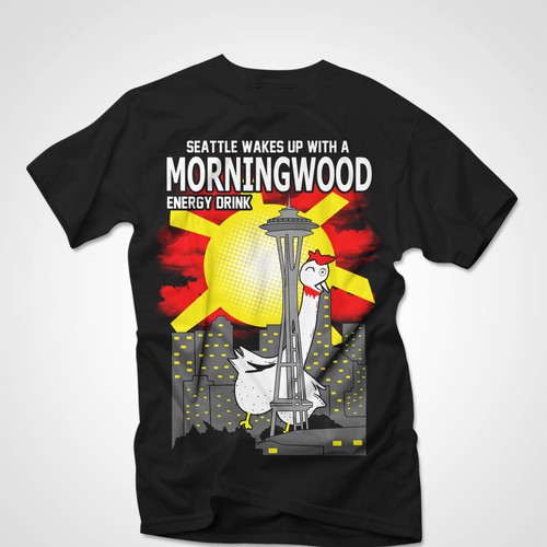 t-shirt design for MORNINGWOOD ENERGY LLC Design by Zyndrome