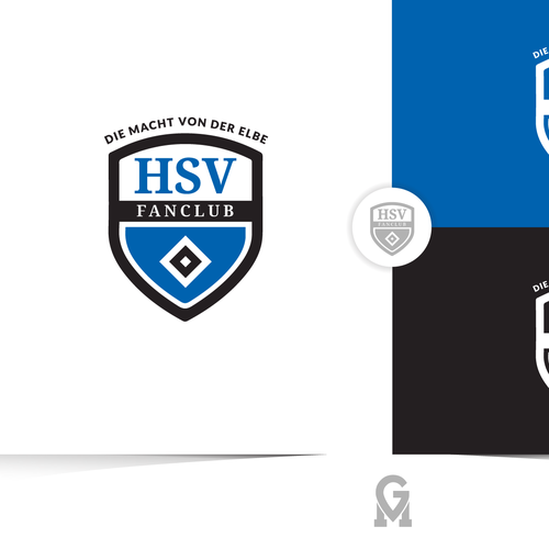 Gestalte ein Logo für den HSV Fanclub "Die Macht von der Elbe" Design by M.G. designs