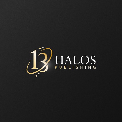 13 Halos Publishing logo Diseño de CU4TRO ™