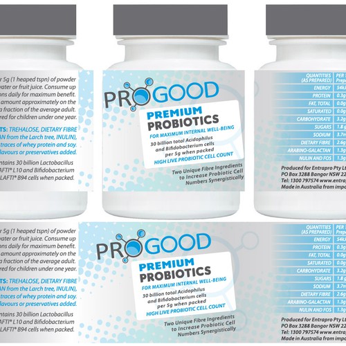 Logo Design Contest for Probiotic Maker