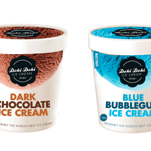 38 ice cream packaging designs to freeze out competition - 99designs