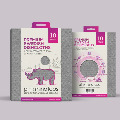 We need attention grabbing, retail/in-store packaging for our eco-friendly product Design by SRAA