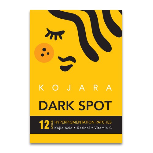 DARK SPOT PATCH PACKAGING Design by ve_sta