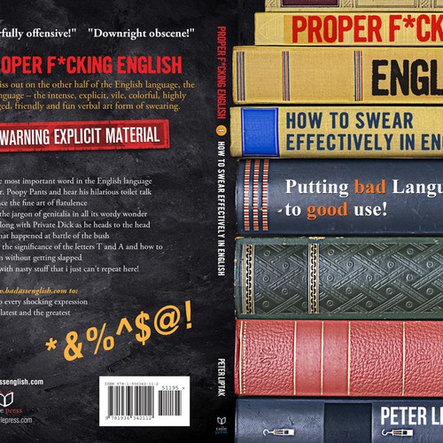 New book cover wanted for Exile Press' - "Proper F*cking English" Design by line14