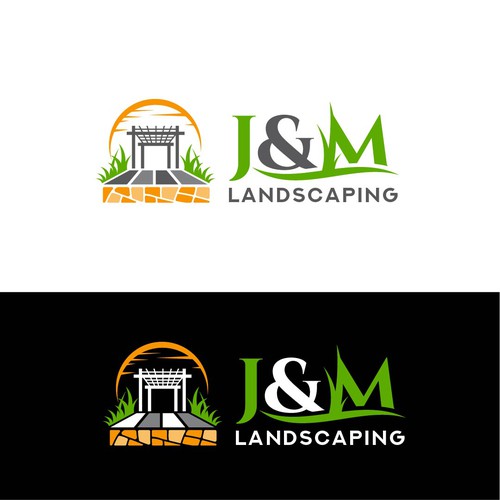 Hardscape/Landscape Logo Design, we build amazing backyards! Design by Schöpfer