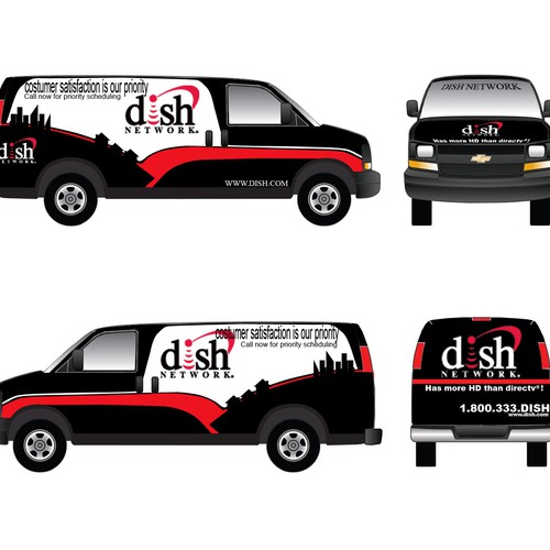 V&S 002 ~ REDESIGN THE DISH NETWORK INSTALLATION FLEET Design por hotzero