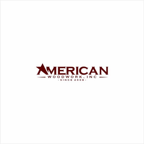 American Woodwork news a new logo Réalisé par Logics Studio