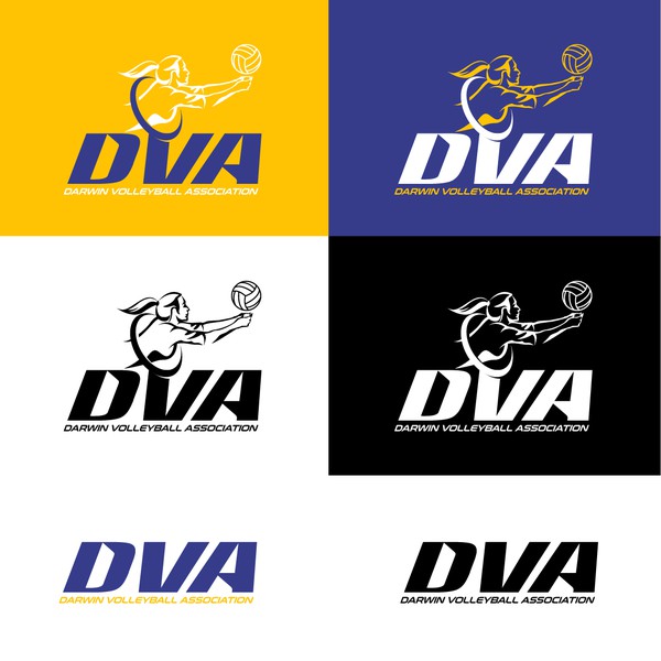 Design by Design Injector titled "Darwin Volleyball Association"