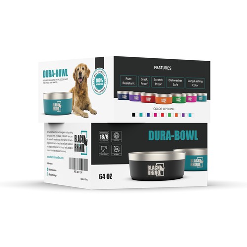 Design our new Dog Bowl packaging! Design by rgphic