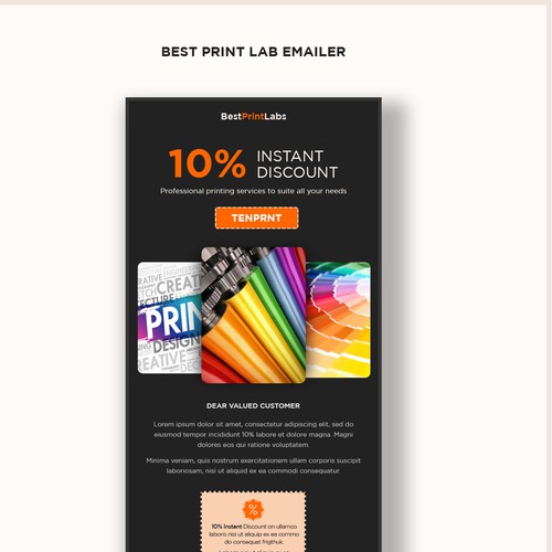 Design Print comparison website Design by Adventix