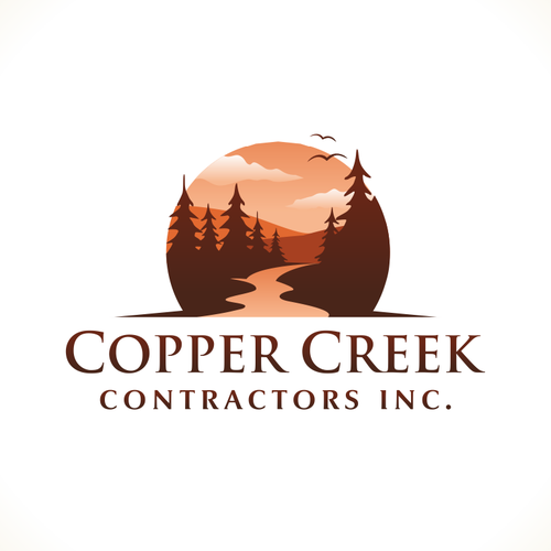 logo for Copper Creek Contractors Inc. | Logo design contest