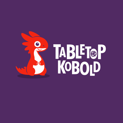 Bring Tabletop Kobold to Life with a Fun, Memorable Logo and Branding Design by Luke B.K