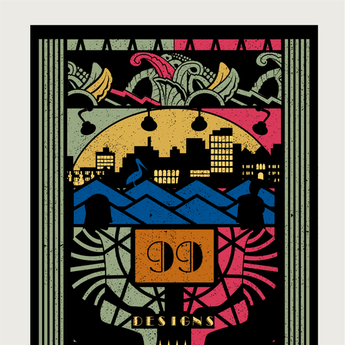 Community Contest: Create a great poster for 99designs' new Oakland office (MULTIPLE WINNERS!) Réalisé par Maciev