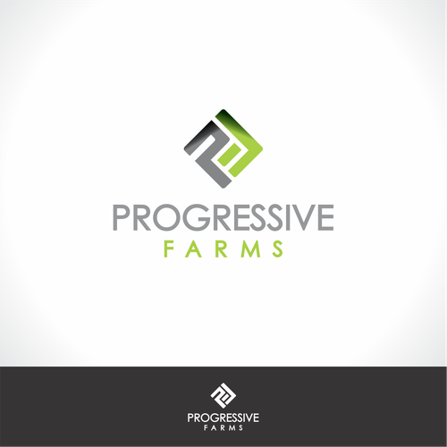 Strong logo design for Progressive Farms Design by optimistic86