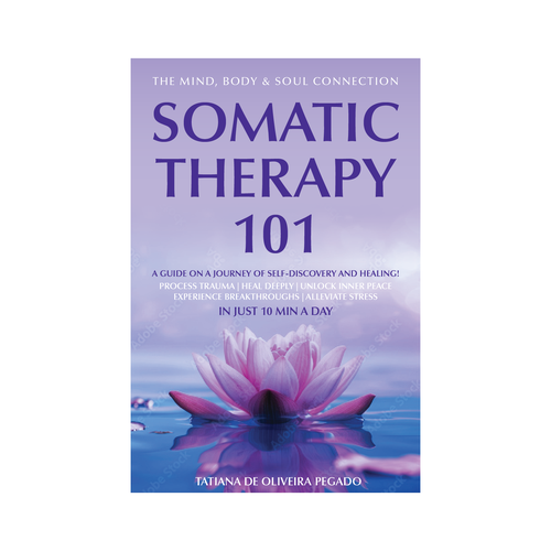 Beautiful & powerful book cover with a lotus flower design Design by romy