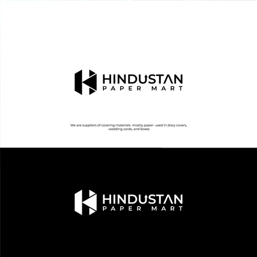 Simple and attractive logo for a paper trading company Design by Megades!gn