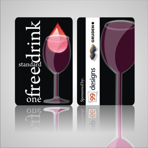 Design the Drink Cards for leading Web Conference! Design von attilakel