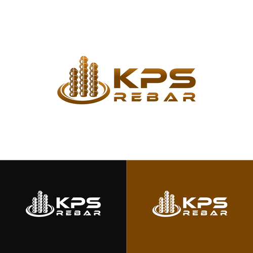 Rebar Fabrication and Installation Company Logo Design by HeyBro™