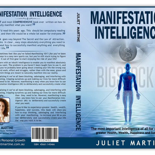 EXCITING new SELF HELP book cover design for an upcoming INTERNATIONAL BEST SELLER! Design by HRM_GRAPHICS