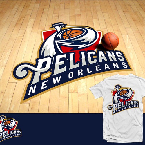 99designs community contest: Help brand the New Orleans Pelicans!! Design by Freshradiation