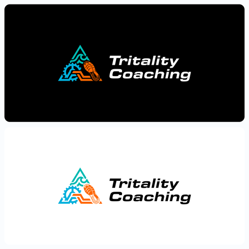 "Design a logo for a new triathlon coaching company" winning Other business or advertising