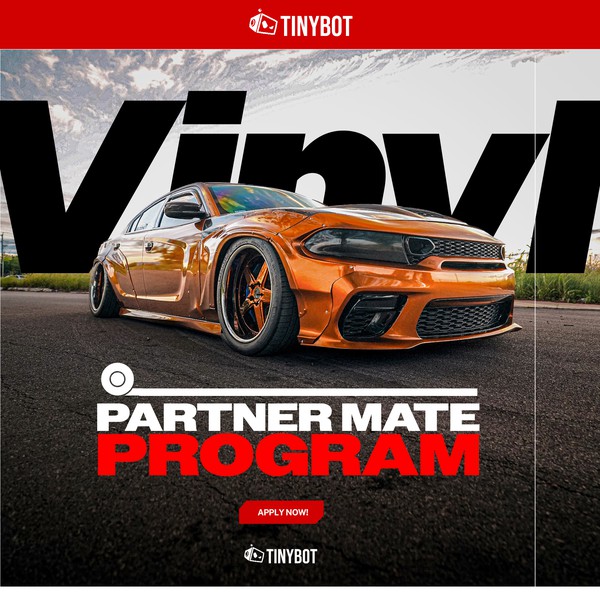 landing page for vynil store