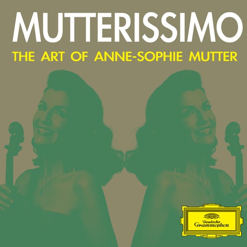 Illustrate the cover for Anne Sophie Mutter’s new album Diseño de elenaamato