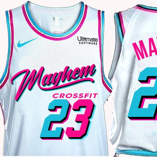 Miami Inspired Jersey Shirt Design by *DCLA*