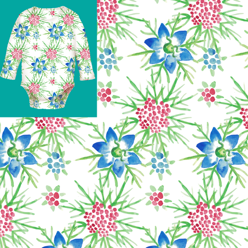 Illustrations to print onto a baby clothing- onesie, nursing cover, headbands, leggings..etc Design by ivala