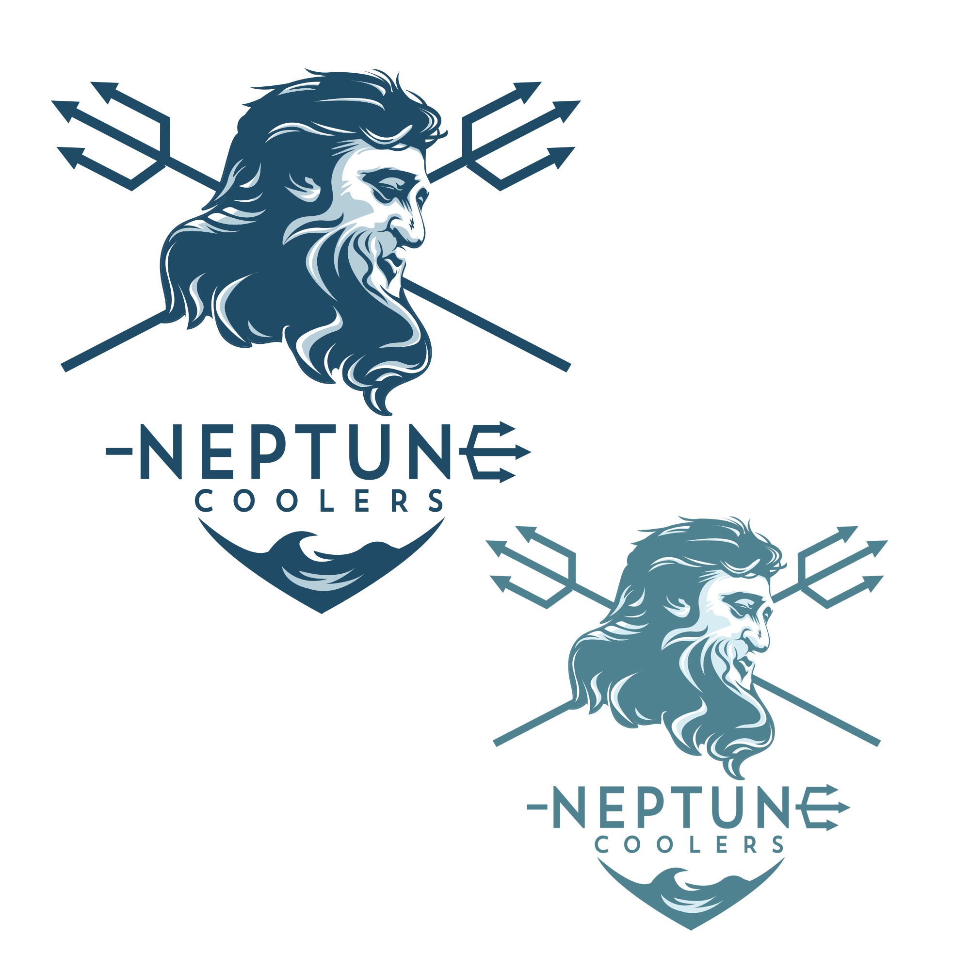 Neptune Logos - Free Neptune Logo Ideas, Design & Templates