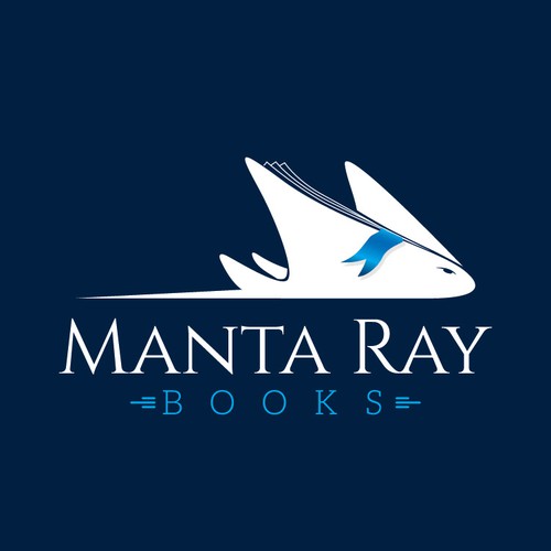 Create a nationally seen logo for Manta Ray Books Ontwerp door Javier Vallecillo