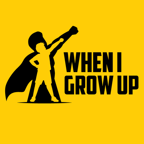 When I Grow Up Logo Design by uc.ink