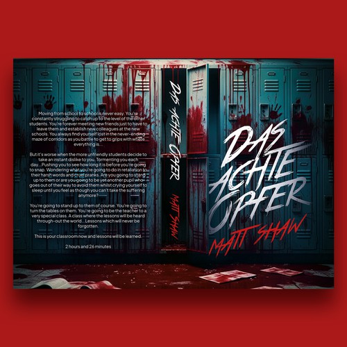 "Das achte Opfer" winning Logo & social media pack