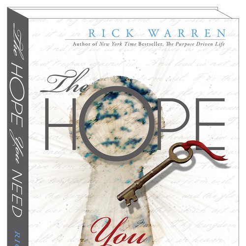 Design Rick Warren's New Book Cover Diseño de Allyson Wagoner