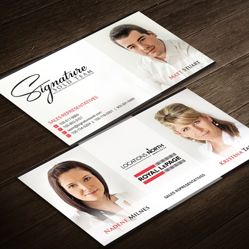 Business Cards for Top Real Estate Team Design von Orangedan