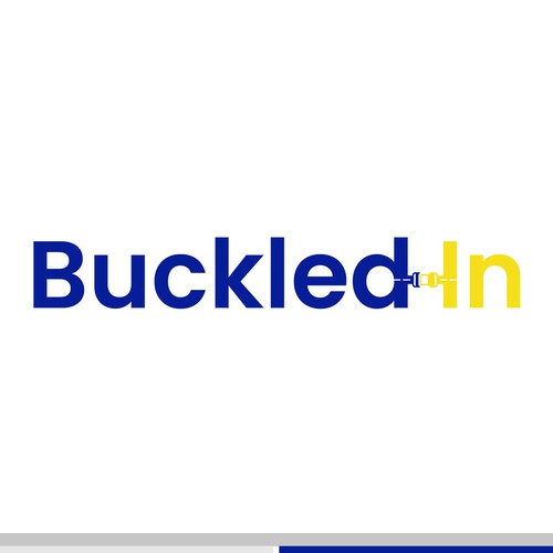 Student transportation company needs to get Buckled In to a new logo. Diseño de sriredjeki