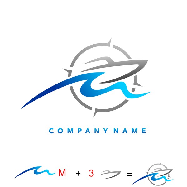 Logo design for a boat Business & consulting