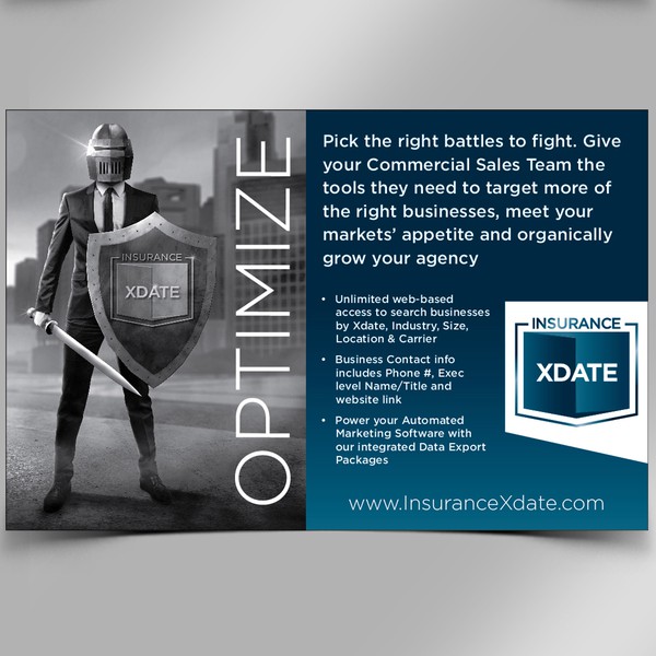 Half Page Magazine Ad for InsuranceXdate.com