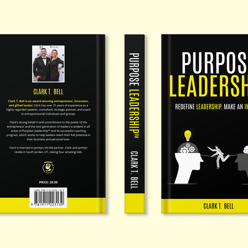 Purpose Leadership Book Cover Design by Knorpics