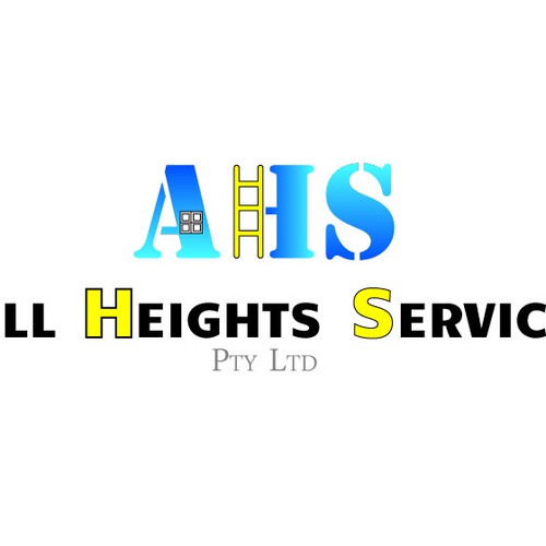 Create a height safety logo out of the letters 'AHS' Design by Bullfish90